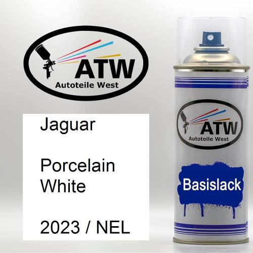 Jaguar, Porcelain White, 2023 / NEL: 400ml Sprühdose, von ATW Autoteile West.